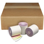 3"x3" 3ply Carbonless Paper Rolls
